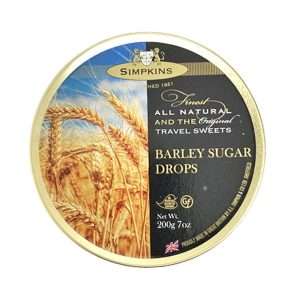 Simpkins Barley Sugar Travel Sweets 200g tin