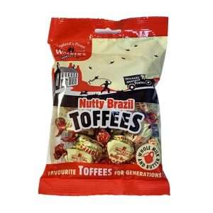 Walker's Nonsuch Nutty Brazil Toffees 150g bag