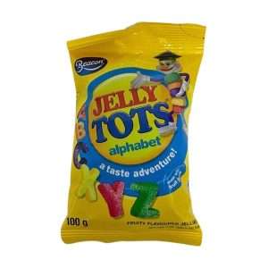 Wilson Jelly Tots Alphabet 100g bag
