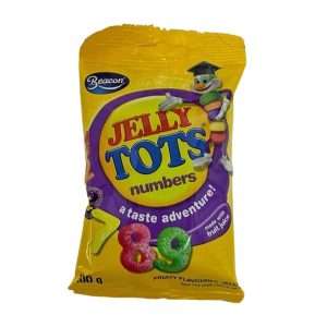 Wilson Jelly Tots Numbers 100g bag